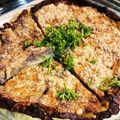 智恵ちゃんのつく恋慕's cooksnap of when they made 母直伝。ミンチ肉とキャベツのかさね焼き.