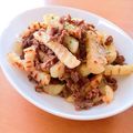 ☆３匹の子ぶた☆'s cooksnap of when they made 簡単一品☆ひき肉とポテトの炒め物.