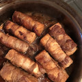 Parizot's cooksnap of when they made 簡単豚肉の厚揚げ巻き.