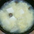 max4995's cooksnap of when they made 寒い日に♪簡単豆腐と卵のピリ辛中華スープ.