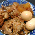 yuyuken's cooksnap of when they made 手羽元と大根の甘酢煮(圧力鍋使用).