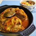hiromi56's cooksnap of when they made レンジにお任せ！巻かないロールキャベツ.