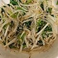クック33CSTO☆'s cooksnap of when they made 早業！もやし&ほうれん草のナムル.