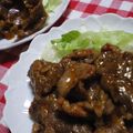 katsupi's cooksnap of when they made ご飯がすすむ～♡〷豚肉の甘酢豆板醤漬け〷.