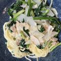 なおりむ's cooksnap of when they made ツナとほうれん草のクリームパスタ.