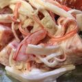 ルナＰボール's cooksnap of when they made 大根とトマトのカニカママヨネーズ和え♪.
