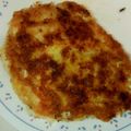 ですくとっぷ's cooksnap of when they made 鶏胸肉で揚げないチーズチキンカツ.