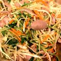 ma0014's cooksnap of when they made 頑張り所。【水菜と砂肝の塩ナムル】簡単♪.