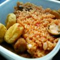 みねか's cooksnap of when they made パエリヤ+++ホットプレートで簡単!.