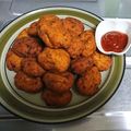 chiiisan19's cooksnap of when they made ヘルシー！おからのチキンナゲット.