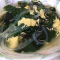 初心者みみ's cooksnap of when they made ♡簡単！美味しい！わかめスープ♡.