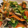 せのやん's cooksnap of when they made わさび菜の炒め物.
