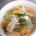 あちたんまん！'s cooksnap of when they made 白菜 と エリンギ のスープ.