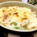 hiromi17's cooksnap of when they made かまぼことアボカドのとろとろ和風グラタン.