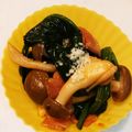 三兄妹ママ奮闘中＊'s cooksnap of when they made ほうれん草とベーコンのケチャップ炒め♬.
