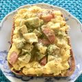 kyao☆'s cooksnap of when they made アボカドのスクランブルエッグ。.