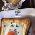 なかしん1234's cooksnap of when they made 簡単☆目玉焼きトースト＆じゃがバター♪.