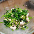 麻's cooksnap of when they made 三つ葉とサバ缶で簡単おつまみ.