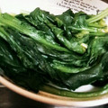 curisupin's cooksnap of when they made 小松菜の蒸し茹で♪簡単お湯なし.