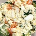 mebarunba's cooksnap of when they made 【糖質制限】ポテサラ風おからサラダ.
