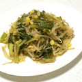 hos310's cooksnap of when they made ５分！小松菜ともやしのツナコーン炒め.