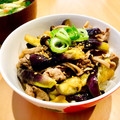 bonbonnier's cooksnap of when they made 焼きナスと豚肉のさっぱり&ピリ辛中華和え.