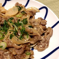 さちきち！'s cooksnap of when they made 牛薄切り肉のマヨぽん炒め.