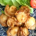 かのこはLOVE's cooksnap of when they made 蒸しベビーホタテ（冷凍）のバター醤油炒め.