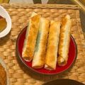 めぞすず's cooksnap of when they made 超簡単！餃子の皮deチーズ巻き☆.