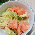 kentae's cooksnap of when they made ～アボトマサラダ～塩レモンドレッシング.