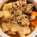 beroneete's cooksnap of when they made じゃが芋と人参、ごぼう、ねぎの煮物.