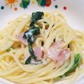 澪☆mom☆'s cooksnap of when they made 生クリームニンニク不要！簡単カルボナーラ.