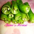 音々かーちゃん's cooksnap of when they made めちゃ便利！ししとうの種の取り方.
