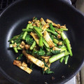 まいちゃと's cooksnap of when they made 小松菜とちくわの味噌炒め.