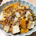 パグカップ's cooksnap of when they made かぼちゃのそぼろ煮(天理市給食）.