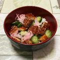 はーちゃん☆☆彡's cooksnap of when they made 話題入り☆あっさり食べたい鰻のちらし寿司.