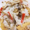 ともまみぃ's cooksnap of when they made 後混ぜ♪炊き込みご飯。.