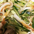 ともまみぃ's cooksnap of when they made きゅうりとちくわともやしの簡単ナムル☆.