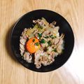 usa♡'s cooksnap of when they made 10分でいただきます♡甘辛豚丼.