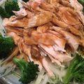 涼月花's cooksnap of when they made 本格的に作るバンバンジー.