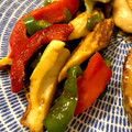 かねとん's cooksnap of when they made ピーマンとちくわのカレー炒め♡お弁当に♫.