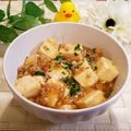 ももちゃんのれしぴ's cooksnap of when they made サッポロ一番みそラーメンのスープで麻婆風.