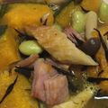 りーとぽん's cooksnap of when they made カボチャとひじきの煮物.