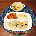 ちゃぴ♥'s cooksnap of when they made 離乳食◎卵と納豆のおやき.