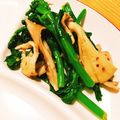 クックAAZHP3☆'s cooksnap of when they made 菜の花と焼き舞茸の粒マスタード和え.