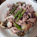 クックLJ2W4Q☆'s cooksnap of when they made アスパラとイカの明太バター炒め！.