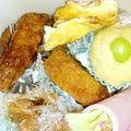 オネアミス's cooksnap of when they made お弁当に♪さつまいものサラダ☆茶巾絞り.