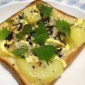 ☆さぶ☆☆'s cooksnap of when they made バター風味❀じゃが芋×しらすの和トースト.