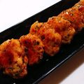 やまとぉちゃん's cooksnap of when they made お弁当に とりつくねハンバーグ.