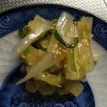 クックG5T5UZ☆'s cooksnap of when they made レンジで簡単！！白菜のピリ辛中華お浸し.
